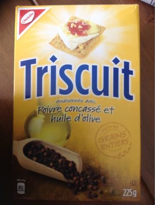 Craquelins Triscuit (poivre & Huile D'olive) - Produit - fr