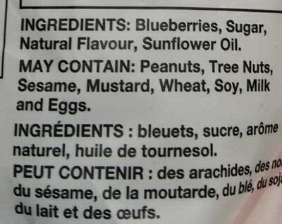 Blueberries - Ingrédients - fr