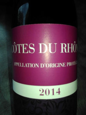Côtes du Rhône 2014 - Produit - fr