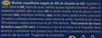 Choco Pouce - Ingrédients - fr