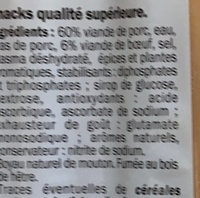 Véritables Knacks d'Alsace - Ingrédients - fr
