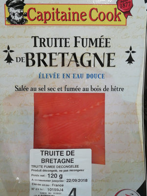 truite fumée de Bretagne - Produit - fr
