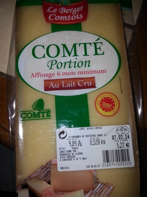 Comté Portion - Affinage 6 mois minimum au lait cru - Produit - fr