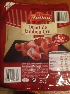 Quart de Jambon cru - Produit
