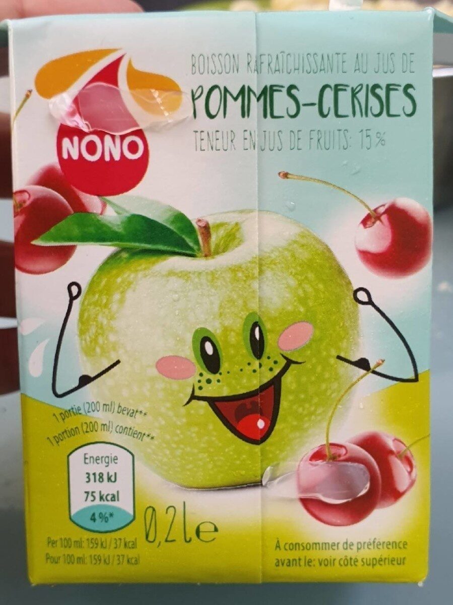 Jus pomme cerises Nono - Produit - fr