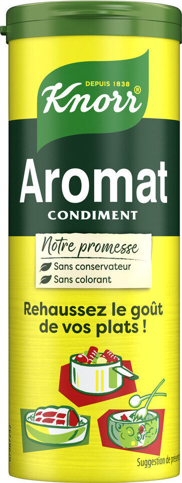 Knorr Assaisonnement En Poudre Aromat Tube 70g - Produit - fr