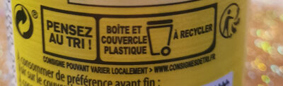 Knorr Assaisonnement En Poudre Aromat Tube 70g - Instruction de recyclage et/ou informations d'emballage - fr
