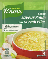 Knorr Soupe Déshydratée Poule Vermicelles - Produit - fr