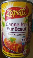 Cannelloni Pur Bœuf - Produit - fr
