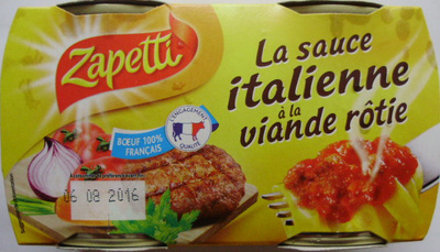 La sauce italienne à la viande rôtie - Produit - fr