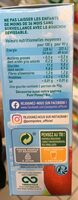 POM'POTES SSA Pomme Brugnon 4x90g - Informations nutritionnelles - fr