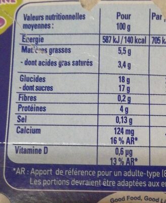 Nestlé Smarties yaourt à la fraise - Informations nutritionnelles - fr