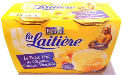 Le Petit Pot de Crème, Saveur Vanille (4 Pots) - Produit - fr