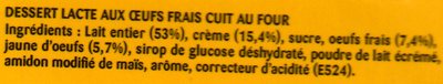 Le Petit Pot de Crème, Saveur Vanille (4 Pots) - Ingrédients - fr