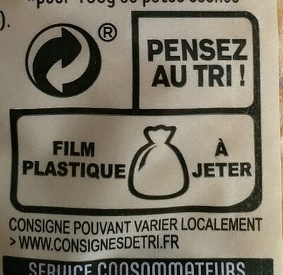 Panzani coquillette 500g - Instruction de recyclage et/ou informations d'emballage - fr