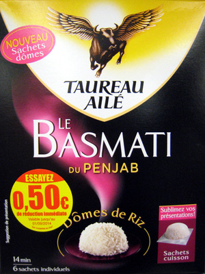 Riz Le Basmati du Penjab Taureau Ailé - Produit - fr