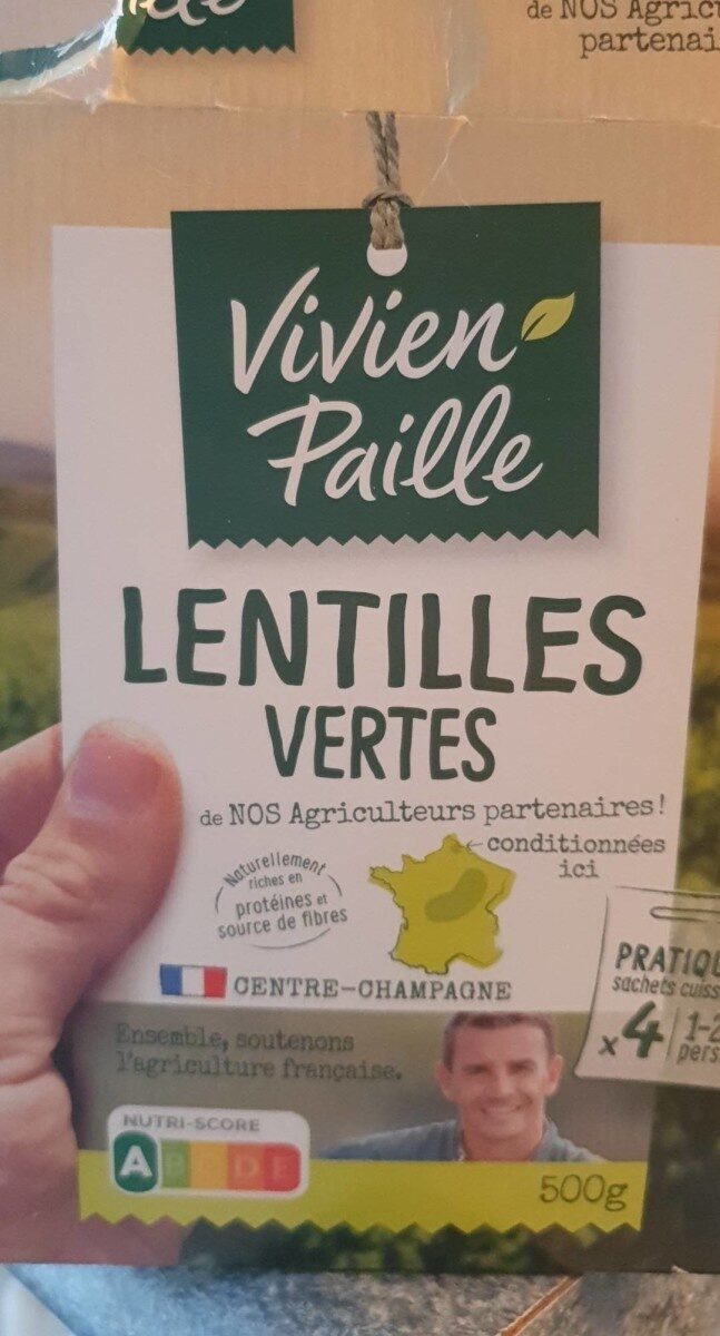 Lentilles vertes - Produit - fr