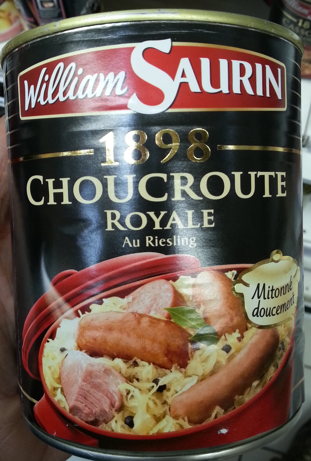 1898 Choucroute Royale, Au Riesling - Produit - fr