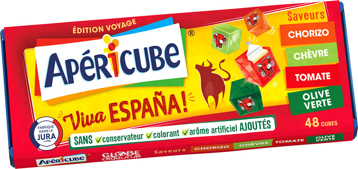 Apéricube Viva Espana 🇪🇸 48 Cube - Produit - fr