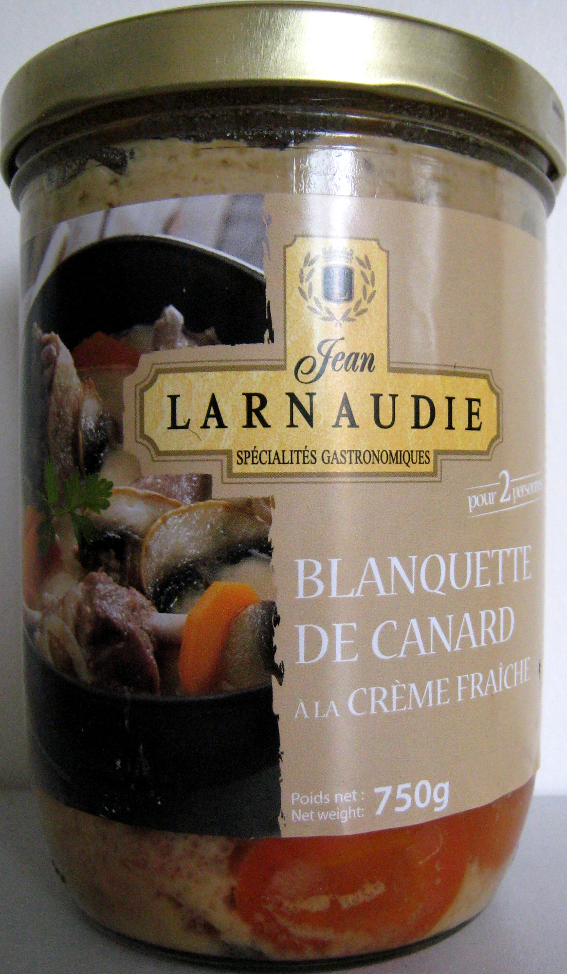 Blanquette de Canard à la Crème Fraîche - Produit - fr