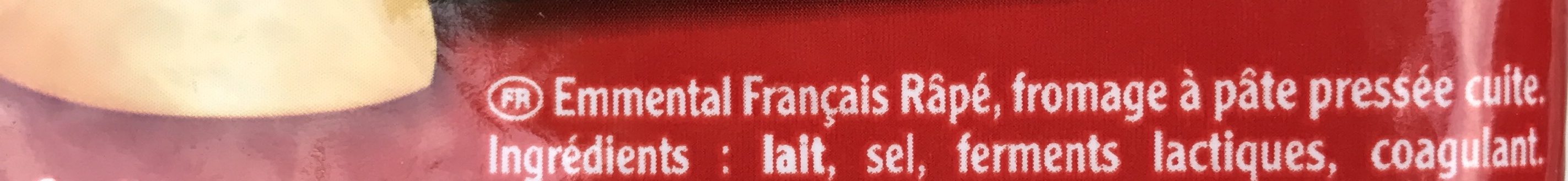 Emmental Français - Ingrédients - fr