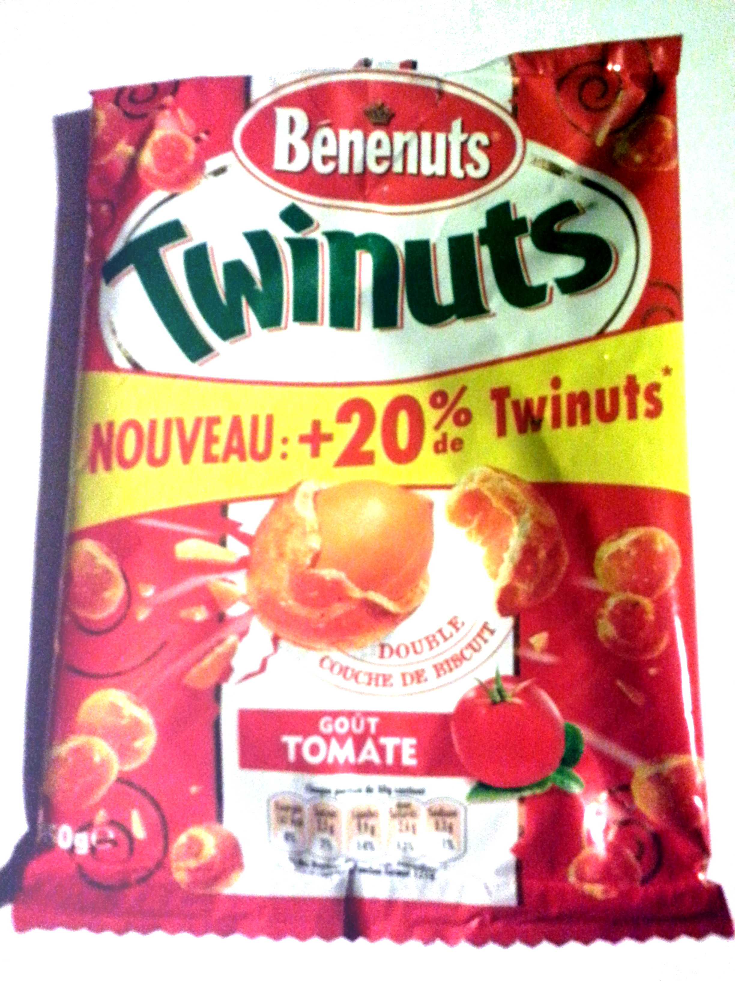 Twinuts goût tomate - Produit - fr