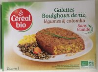 Boulghour de riz, légumes et colombo - Produit - fr