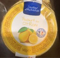 Saveurs d'Autrefois Citron - Tableau nutritionnel - fr