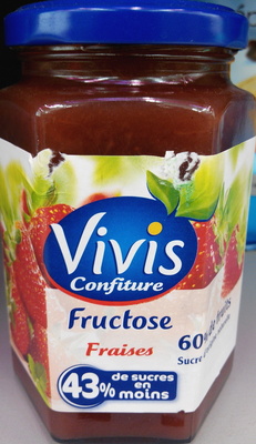 Confiture fructose fraise - Produit - fr