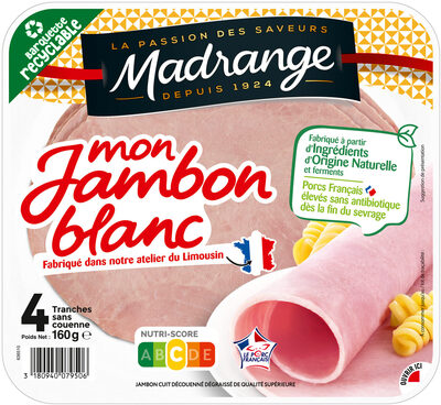Mon Jambon Blanc VPF 4tr - Produit - fr