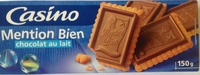 Biscuits Mention Bien Chocolat au lait - Produit - fr