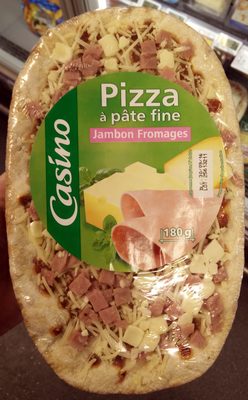 Pizza à pâte fine Jambon Fromage - Produit - fr
