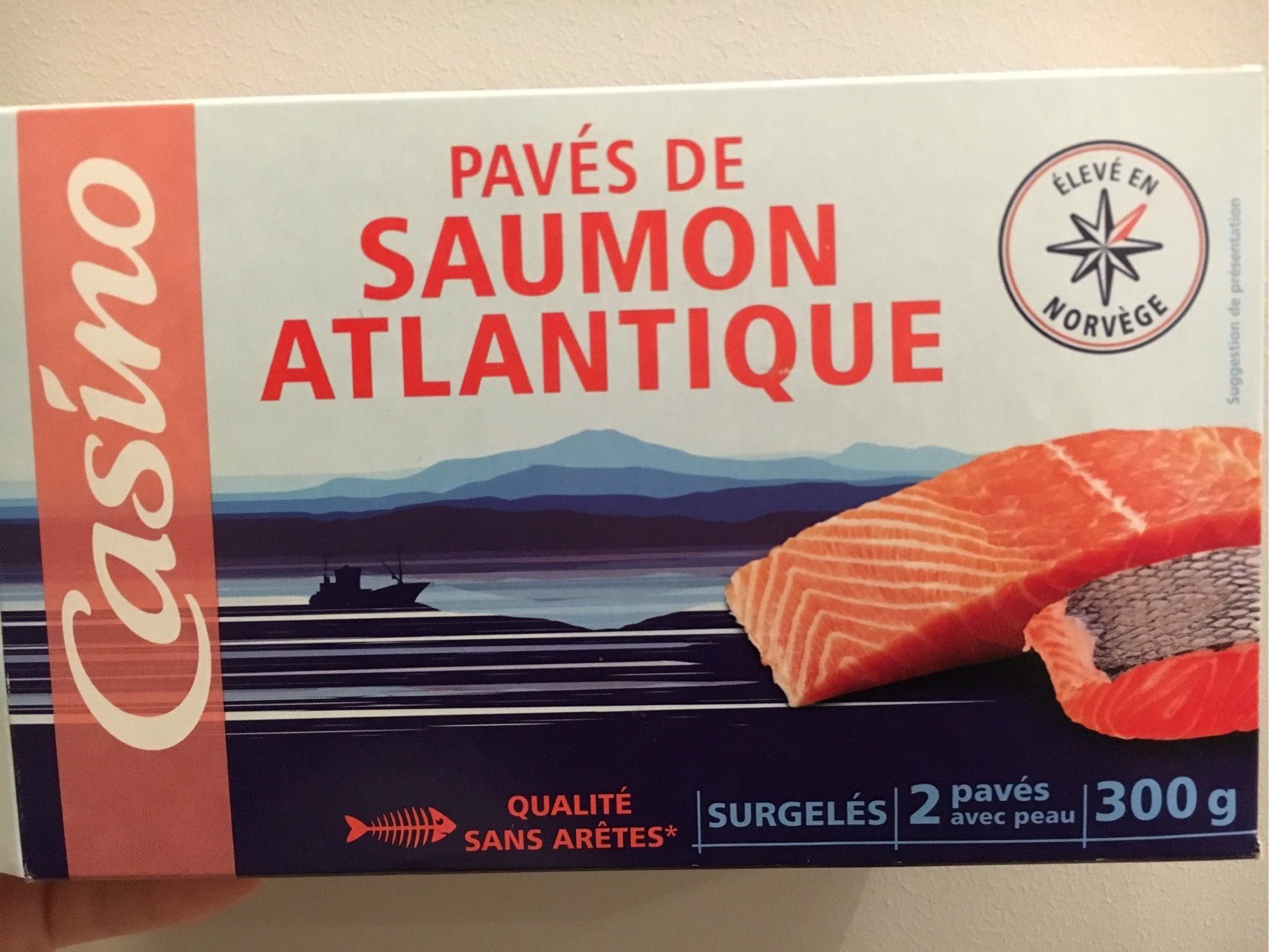 Pavé de saumon atlantique - Produit - fr