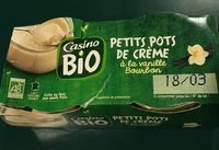 Petit pot de crème à la vanille Bourbon - Produit - fr