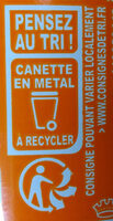 Lipton Ice Tea saveur pêche 33 cl - Instruction de recyclage et/ou informations d'emballage - fr