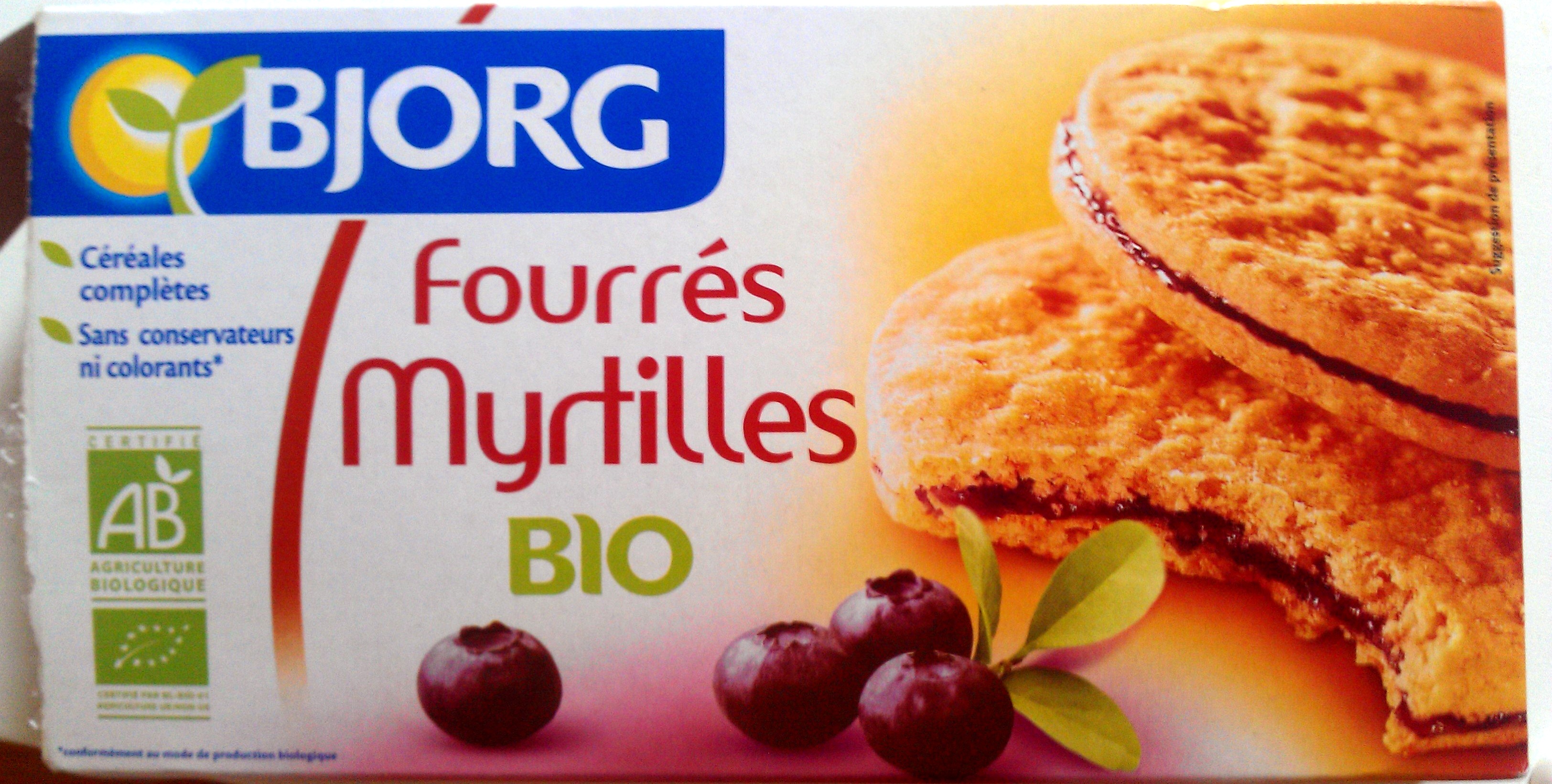 Bjorg - fourrés myrtilles bio - Produit - fr