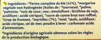 Bjorg - fourrés myrtilles bio - Ingrédients - fr