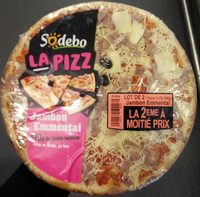 La Pizz - Jambon Emmental - Produit - fr