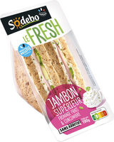 Sandwich le fresh jambon sup - Produit - fr