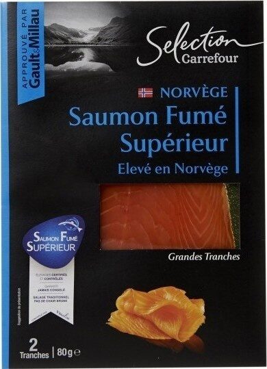 Saumon fumé supérieur - Produit - fr