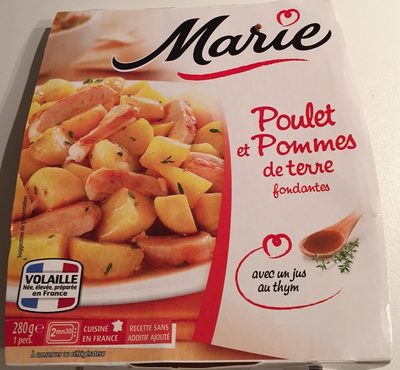 Poulet et pommes de terre fondantes - Produit - fr