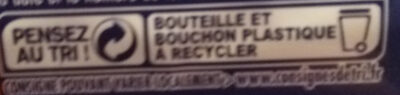 Orangina rouge - Instruction de recyclage et/ou informations d'emballage - fr