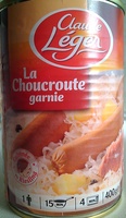 La Choucroute garnie - Cuisinée au Riesling - Produit - fr