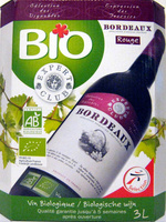 Vin Bordeaux Rouge Bio AOP Expert Club - Produit - fr
