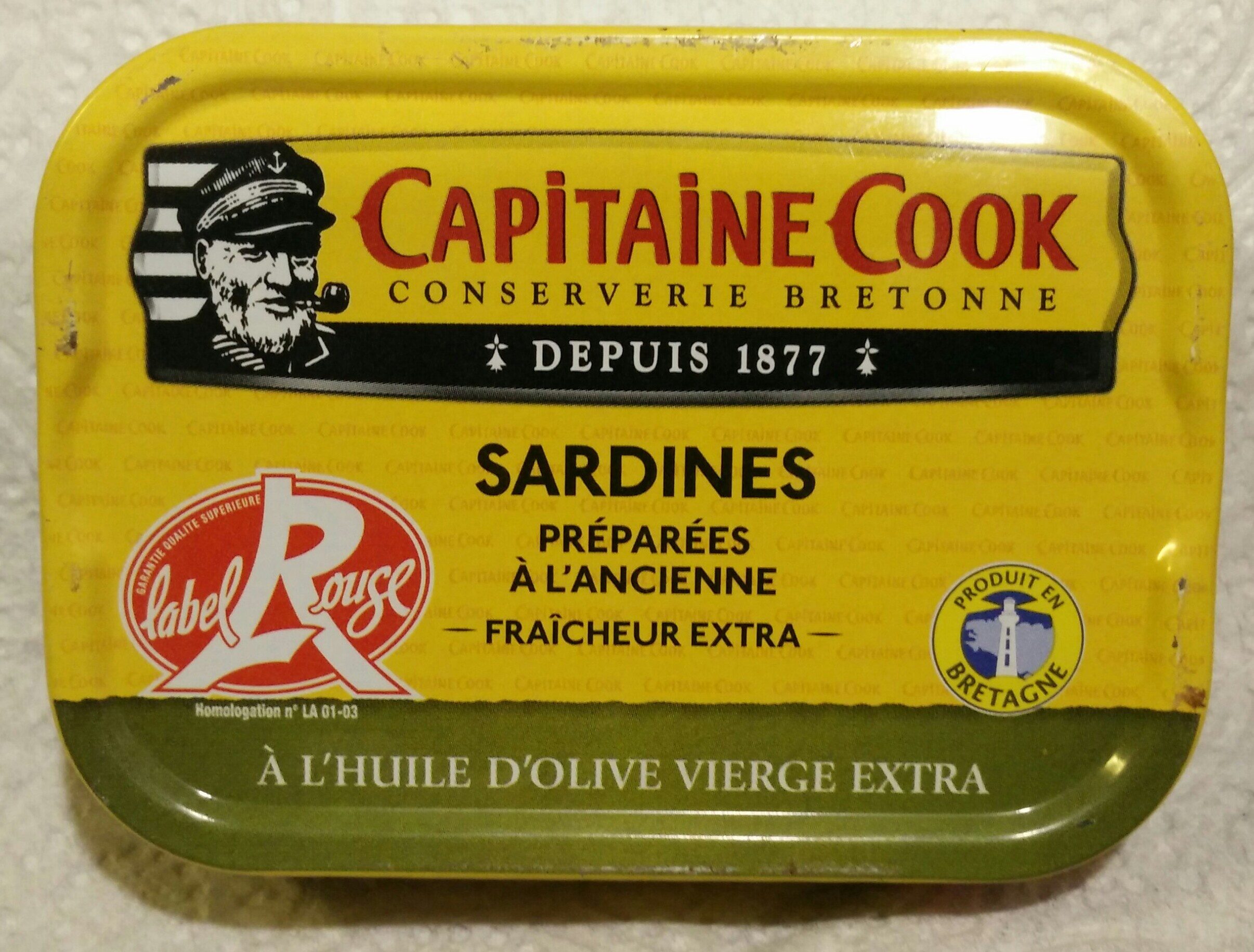 Sardines préparées à l'ancienne fraîcheur extra à l'huile d'olive vierge extra - Produit - fr