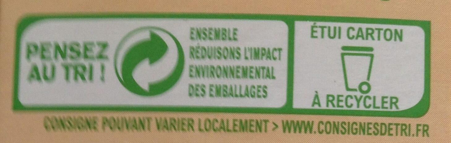 Penne complètes - Instruction de recyclage et/ou informations d'emballage - fr