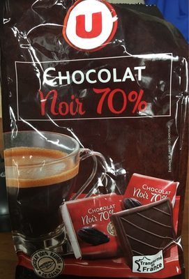 Carré chocolat dégustation 70% de cacao U - Produit - fr