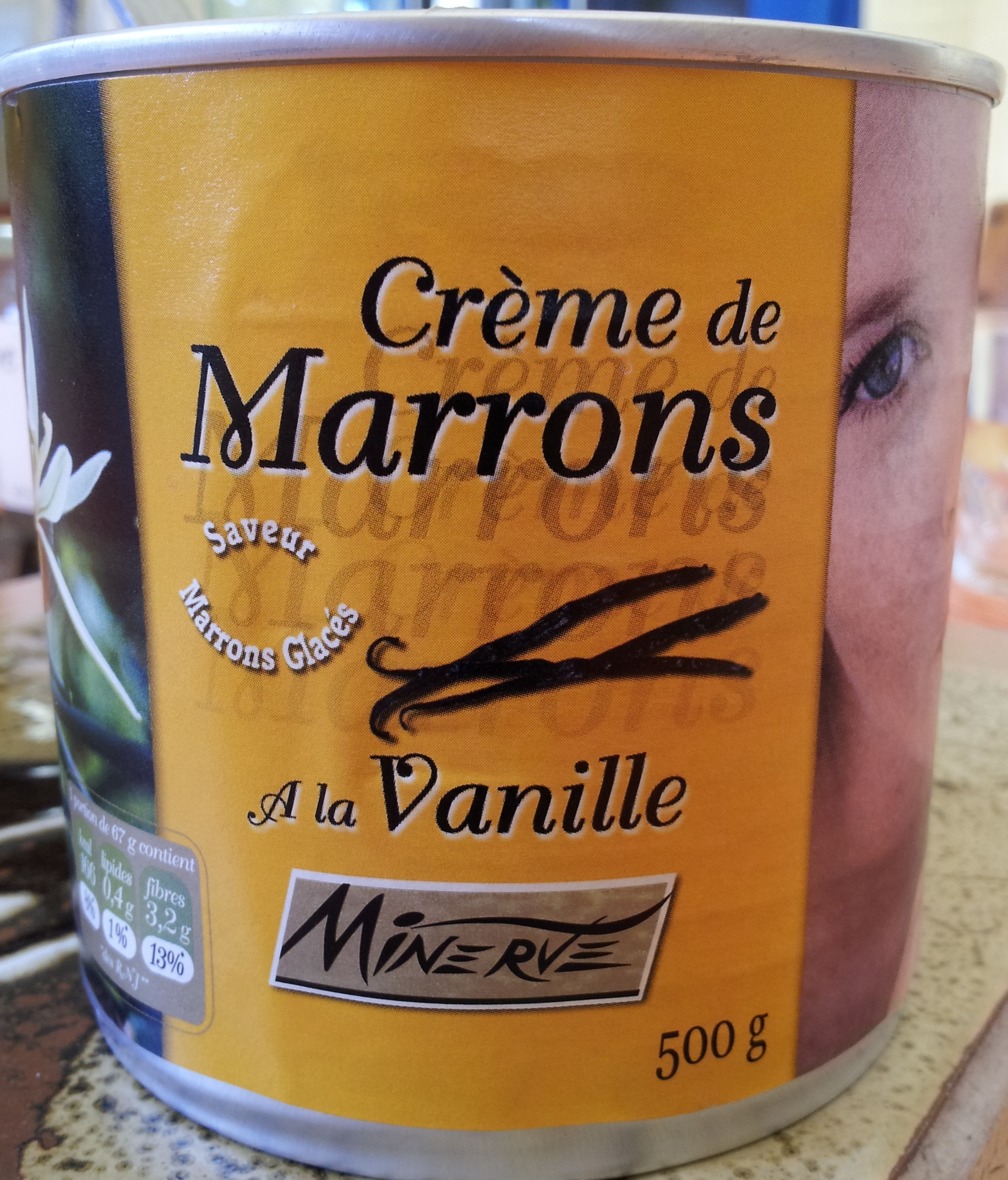 Crème de Marrons à la Vanille - Produit - fr