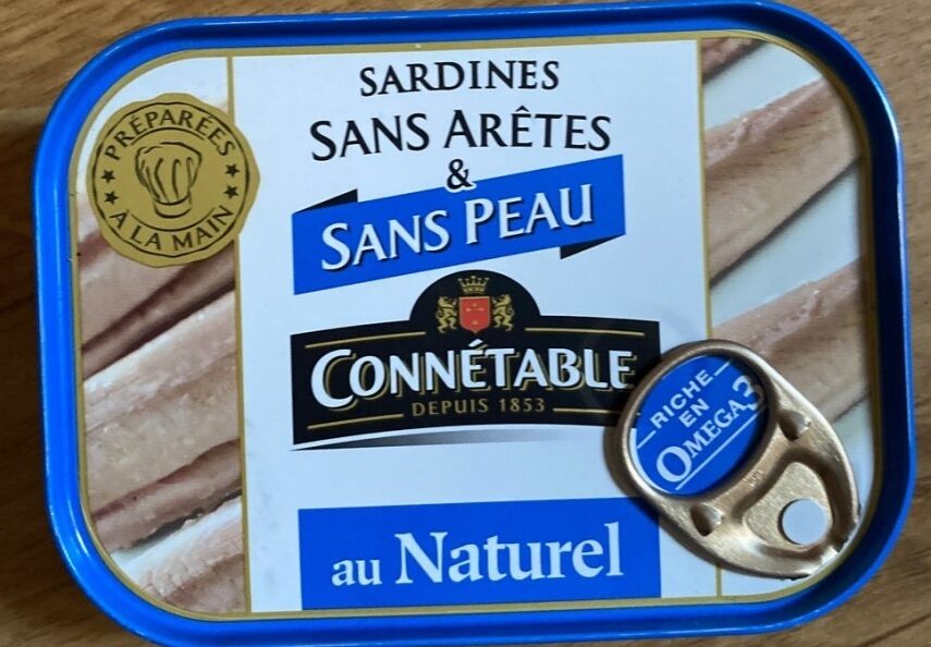 Sardines sans arêtes et sans peau - Produit - fr