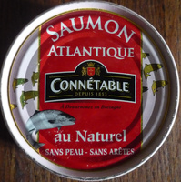 Saumon Atlantique au Naturel sans Peau sans arêtes - Produit - fr